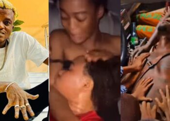 “Omo Olamide and Poco lee really did us bad”- Yhemo Lee, others reacts as Portable trolls Queen Dami, fake fainting in car (Video)