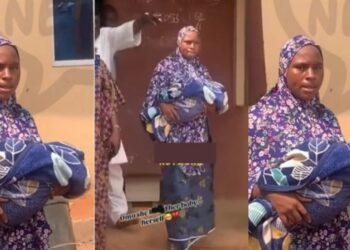 “The blood of the innocent shall fight”-Reactions as Nigerian woman murders her newborn baby due to dislike for her husband (Video)