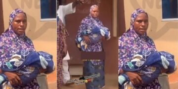“The blood of the innocent shall fight”-Reactions as Nigerian woman murders her newborn baby due to dislike for her husband (Video)