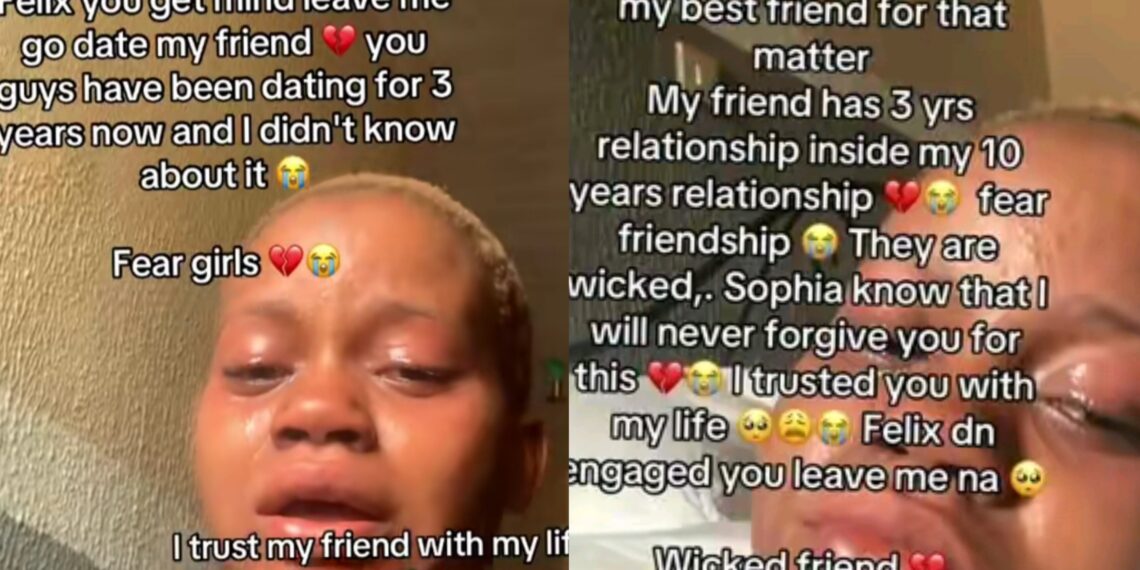 Heartbreak as Lady’s 10-Year relationship ends in betrayal