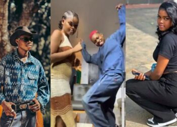 “Their love is getting stronger more and more, very happy for them”-Reactions as tiktoker Peller hints at expecting baby with Jarvis (Video)