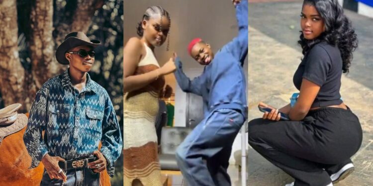 “Their love is getting stronger more and more, very happy for them”-Reactions as tiktoker Peller hints at expecting baby with Jarvis (Video)