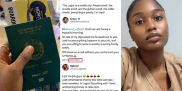 Nigerian Nurse who faced backlash for saying Lagos smells, lands International job and relocates