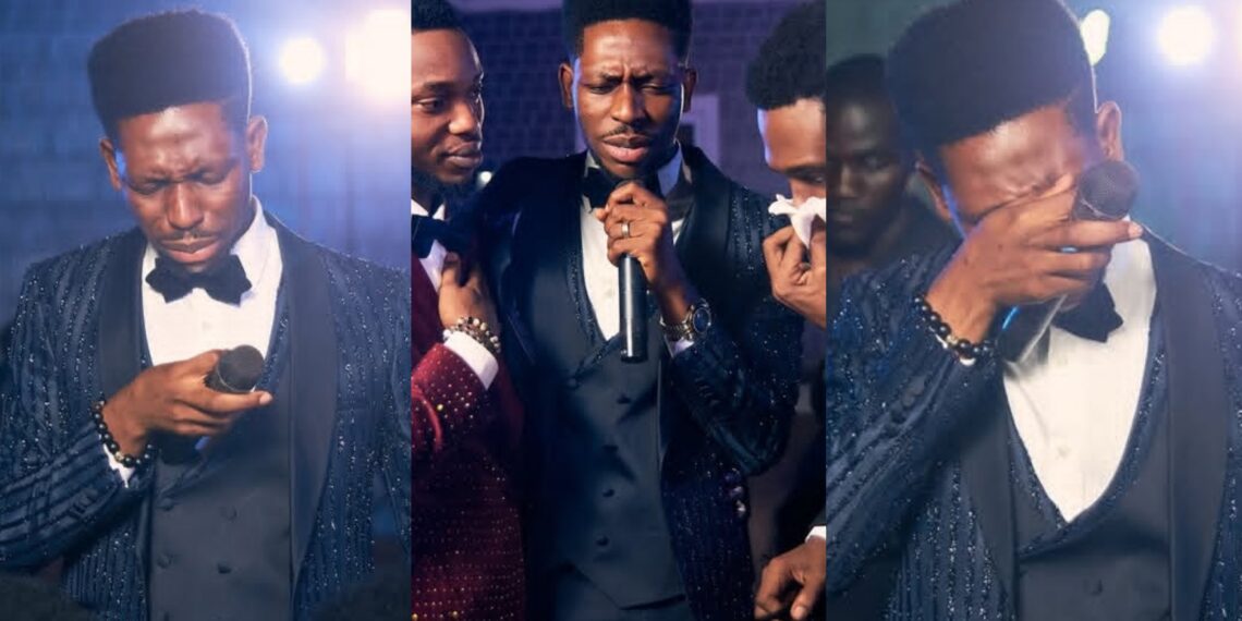 Moses Bliss tearfully bids emotional farewell to two singers leaving his music label