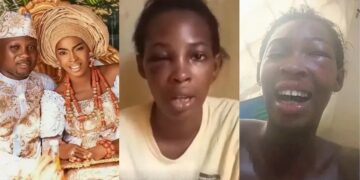 “Leave my husband alone”- Woman defends husband after dome.stic abus€ allegations (Video)