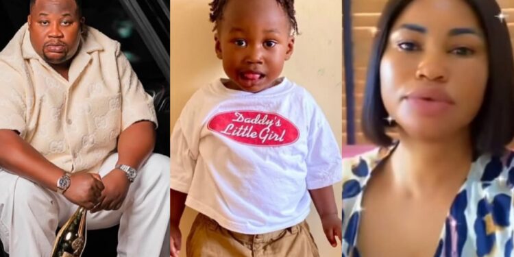 Cubana Chief Priest’s alleged baby mama, Hellen Ati, thr€atens to take her life and that of her son