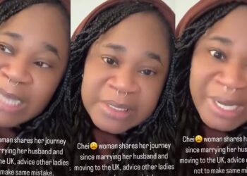 Nigerian lady expresses frustration after 8 months of marriage without s£x  with her husband since moving to the UK (Video)