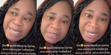 Nigerian lady expresses frustration after 8 months of marriage without s£x  with her husband since moving to the UK (Video)