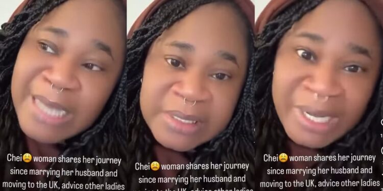 Nigerian lady expresses frustration after 8 months of marriage without s£x  with her husband since moving to the UK (Video)