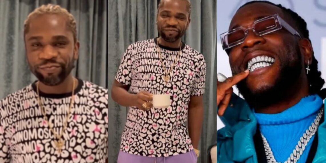“I’m back”– Speed Darlington vows to continue feud with Burna Boy (Video)