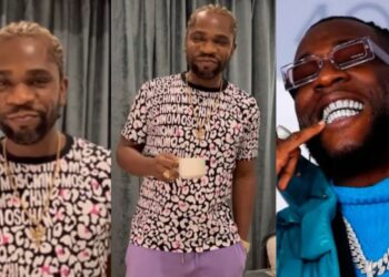 “I’m back”– Speed Darlington vows to continue feud with Burna Boy (Video)