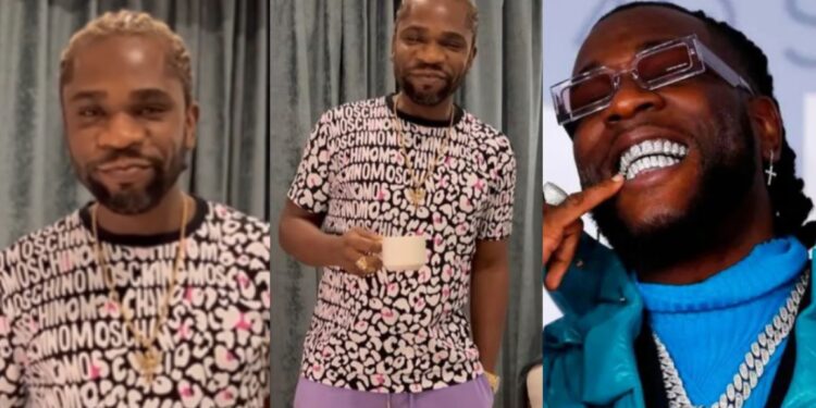 “I’m back”– Speed Darlington vows to continue feud with Burna Boy (Video)