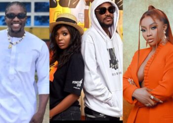 Both of them were never meant to be”- Verydarkman slams Toke Makinwa for defending Annie Idibia, calls 2baba a red flag (Video)