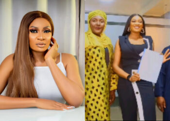 Nollywood actress May Edochie starts the year on a high frequency  as she became receives a Latest house owner in Abuja.