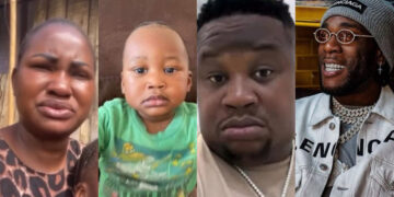 Burnaboy search of the lady who said she and her son  was abandoned by Cubana Chief Priest 