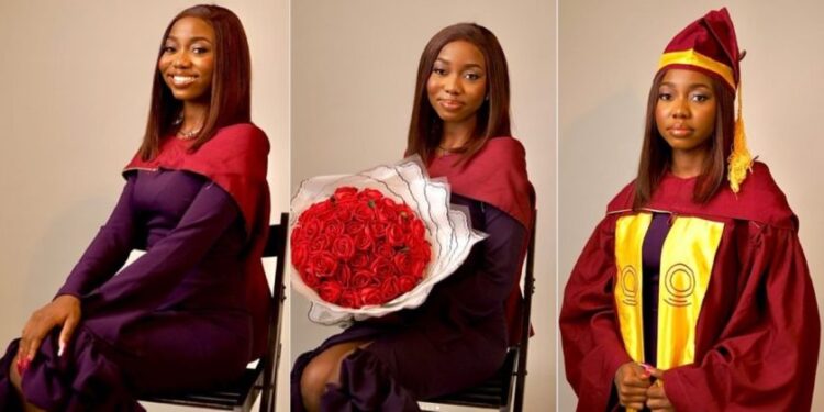 Lady who started with 2.84 GPA in her first year bags first class from UNILAG