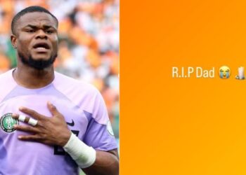 “Worst year of my life”- Super Eagles Goalkeeper, Nwabali loses his mother weeks after his father passed on