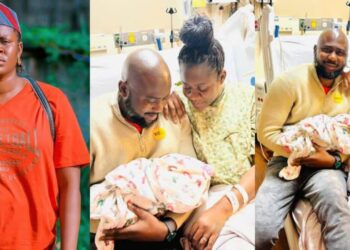 Nollywood Actress Olayinka Solomon and Husband Welcome Baby Boy in US