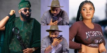 “You are about to be a b@stard, are you m@dt”-Bimbo Ademoye’s Furious Reaction to VJ Adams’ Prank Goes Viral