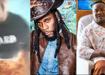 “Thank you Burna Boy”- Mother of viral young man who claimed to be Cubana Chief Priest’s younger brother thanks Burna Boy for gifting her son $30k