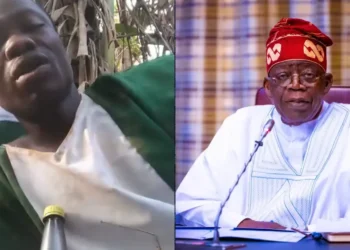 “Nigerians, please come to my aid. I need your support. Have mercy on me”- Man trekking from Ibadan to Abuja to meet Tinubu stranded, cries out for help