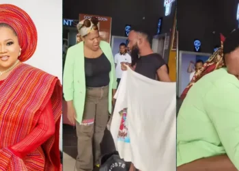 “Today is one of the best moments in my career”- Toyin Abraham Moved to Tears by Fan’s Heartfelt Gesture