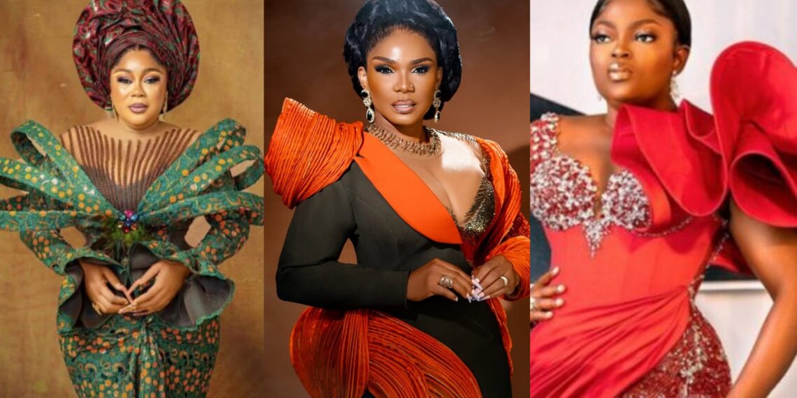 “This is so beautiful”-Funke Akindele gets emotional as she recalls how Iyabo Ojo and Sikiratu Sindodo helped her during her struggling days