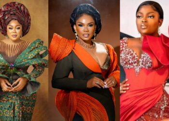 “This is so beautiful”-Funke Akindele gets emotional as she recalls how Iyabo Ojo and Sikiratu Sindodo helped her during her struggling days
