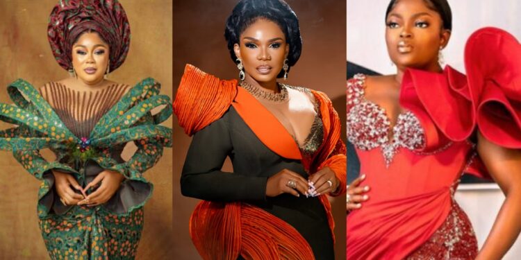 “This is so beautiful”-Funke Akindele gets emotional as she recalls how Iyabo Ojo and Sikiratu Sindodo helped her during her struggling days