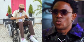 “My leg still hurts” – Victony opens up about his ongoing struggle with leg pain after surviving a near-fatal accident