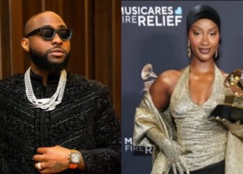 “Your own job nah to dey congratulate people, when your own go come” – Mixed reactions as Davido congratulates Tems on her second Grammy win