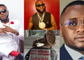 “I’ve spoken to you as a friend in private, stop dragging David into your continuous disrespectful commentary”- Ubi Franklin fires back after Samklef throws shade at Davido after Tems’ Grammy win
