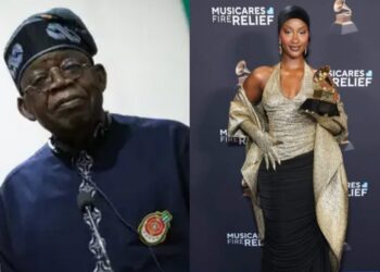 President Bola Tinubu congratulates Tems on Grammy win, celebrates Nigerian music stars