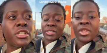 Lady shares story of how police arrested her in abroad for saying ‘dr¥gs’ instead of ‘medication’