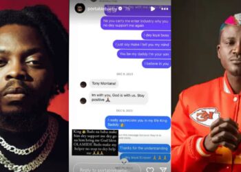 “Minister of entitlement”- Portable leaks private chat with Olamide, calls him out