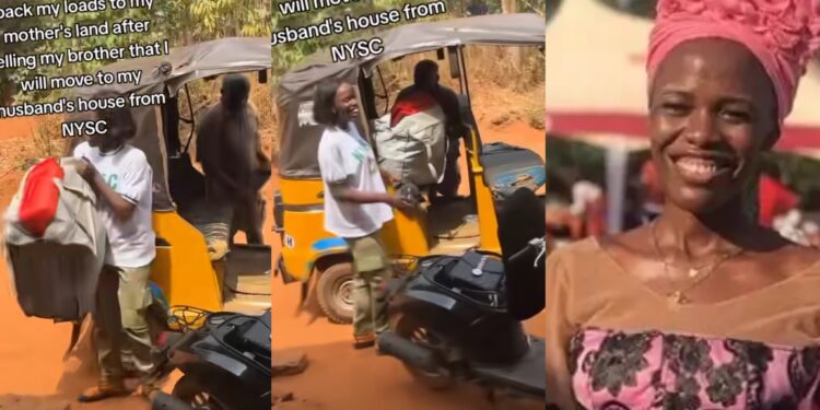 “I told my brother I will move to my husband’s house from service”- Lady humbly returns to her parent’s house after promising to get married during NYSC