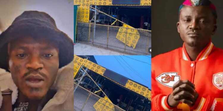 “Portable and some area boys suddenly arrived on bike and started beating Government officials”- Man reveals what reportedly happened at the singer’s bar