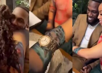 “She don come for valentine”-Chloe Bailey returns to Lagos, Burna Boy gifts her a $40,000 luxurious wristwatch