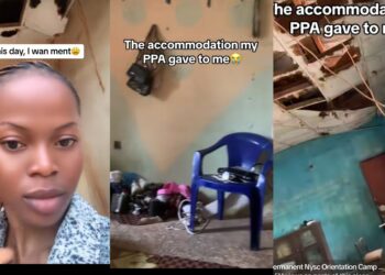 “I burst into tears on first sight seeing the room and parlor self con”- Female corp member shows off the accommodation PPA gave her in Kebbi