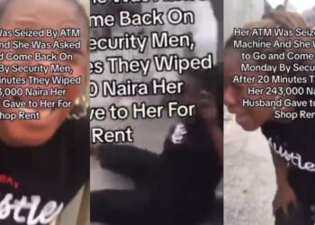 Lady breaks down in tears as ATM seizes her card, only to lose over ₦240,000 minutes later