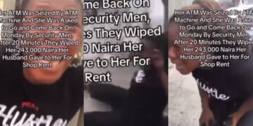Lady breaks down in tears as ATM seizes her card, only to lose over ₦240,000 minutes later