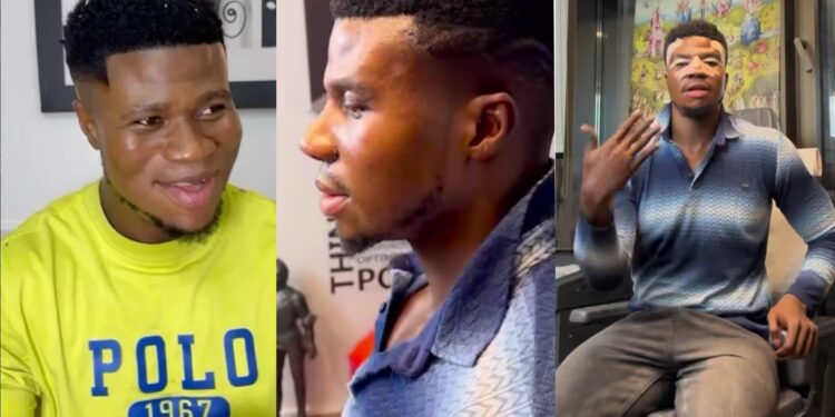 “Some of you are praying it looks bad, but my God pass una.”- Comedian Zicsaloma fires back at critics over his new look after nose surgery