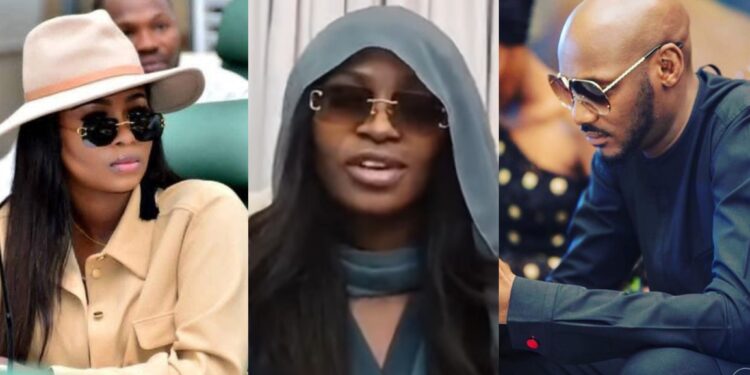 “Very intelligent woman” – Nigeians praise 2Baba’s new Lover, Hon. Natasha, for offering free JAMB forms and scholarships