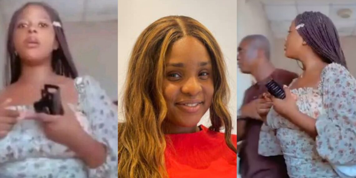 “There’s a video where the lecturer was dragging her top” – Lady claims there’s a video evidence of UNIZIK lecturer pulling the students top