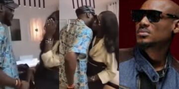 2Baba Idibia proposes to new lover Hon. Natasha Osawaru in emotional video