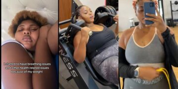 “I was crying my eyes out because I looked overweight and I decided to take charge of my health” – Young Lady shares Inspiring weight loss journey after battling health issues