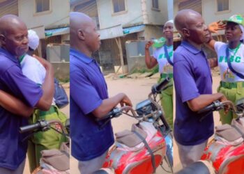 “Only she knows the sacrifices he had to make to raise money”- NYSC corper melts heart as she salutes Okada rider father for funding her education