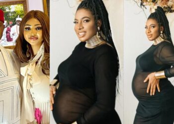 “Tell us who gives you belle” -Netizens flood Chika Ike’s page with questions over rumors of welcoming child with Regina Daniels’ husband Ned Nwoko