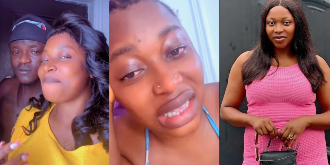 “God please help him for the sake of those he’s been good to” – Ashabi Simple breaks down in tears as She begs God for mercy on behalf of Portable