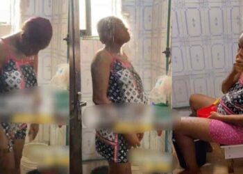 “Make una send help heat wan finish me for this pregnancy”-  Pregnant lady cries out as she struggle with heat, says she will never try it again